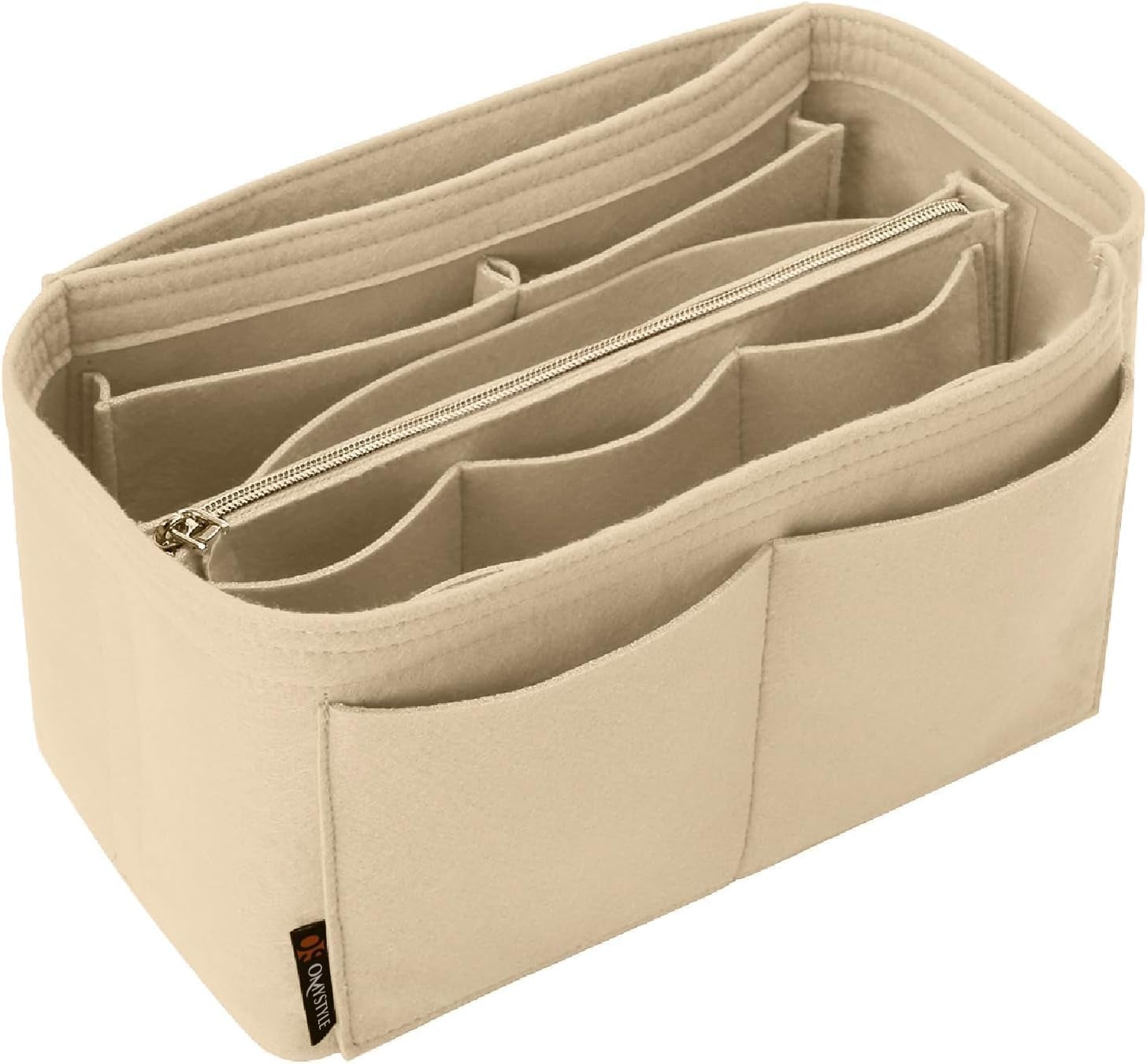 Purse Organizer Insert, Felt Tote Bag Organizer Insert with 5 Sizes, Handbag Dividers for inside Purse, Compatible with Longchamp, Neverful, Speedy and More