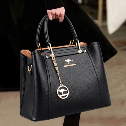 3 Layers Quality Leather Luxury Handbags Women Bags Designer Crossbody Bags for Women 2024 Large Capacity Tote Bag Sac a Main