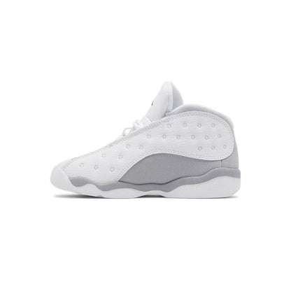 Air Jordan 13 Retro Wolf Grey 2023 Toddler DJ3004-160 White/Red/Gray SZ 1C-3Y