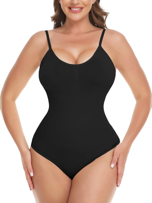 Shapewear Bodysuit for Women Tummy Control Body Shaper Seamless Sculpting Snatched High Waist Body Suit